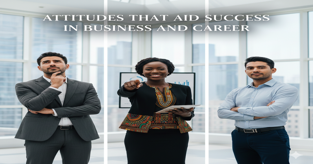 You are currently viewing Some Attitudes that aid success in business and career.
