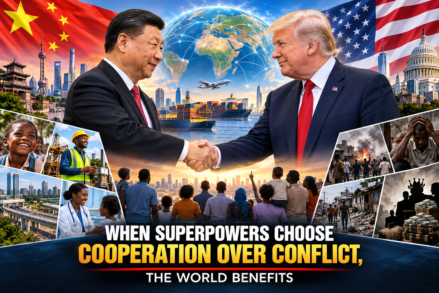 You are currently viewing When Superpowers Choose Cooperation Over Conflict, the World Benefits